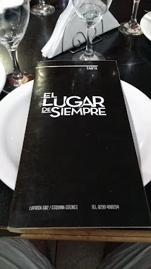 El lugar de siempre, Author: Ezequiel Valiente