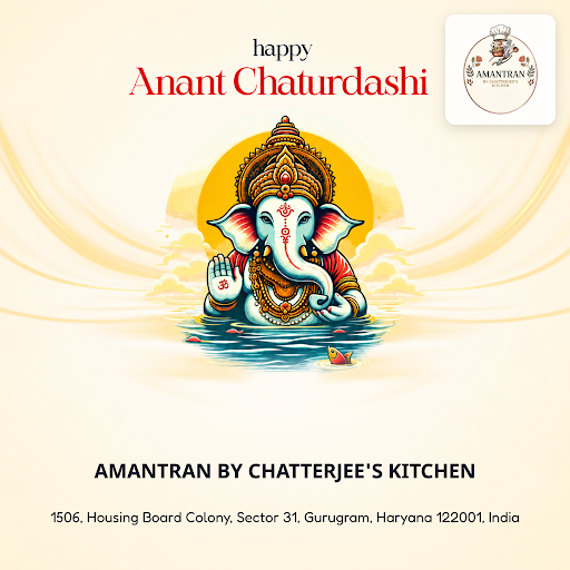Celebrate Anant Chaturdashi with delicious traditional flavors at AMANTRAN BY CHATTERJEE'S KITCHE… post image