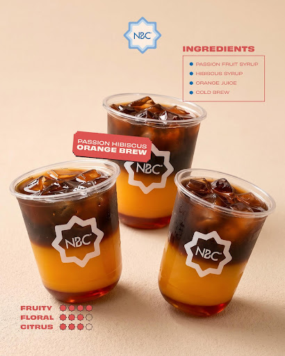 Meet the Passion Hibiscus Orange Brew at Nothing Before Coffee 🍊☕✨ A refreshing mix of passion f… post image