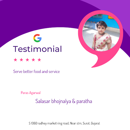 Paras had a fantastic experience at Salasar bhojnalya & paratha, a 34-Year-Old Restaurant in Sura… post image