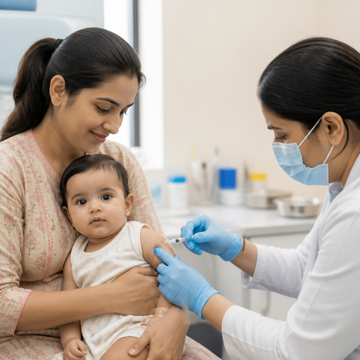 Protect your child’s health with timely, safe, and expert-guided vaccinations at Dr Divya Agarwal… post image