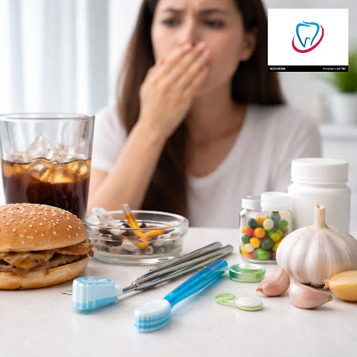 Bad breath making you feel conscious at work or with family? At Dr. Anjali Gupta's Dental Clinic… post image