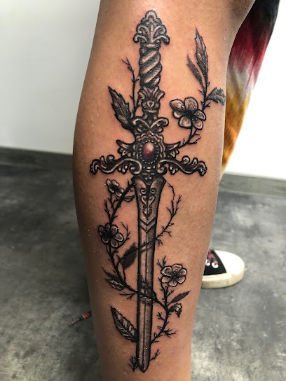 Pink Skull TATTOO