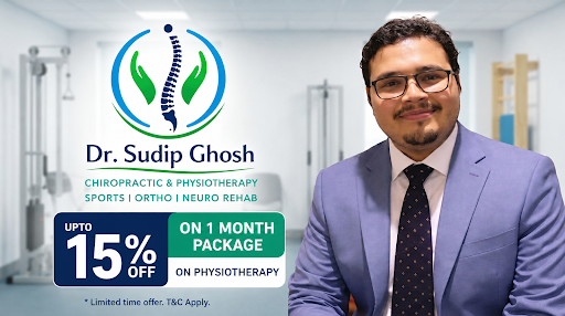 Upto 15 % off on physiotherapy packages for 1 months treatment upto JULY ,2026. post image