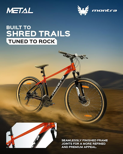 Power, Performance, Premium. That’s Montra Metal. Now with All New Features!!!