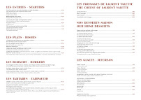 Menu Café NENESSE Page 1
