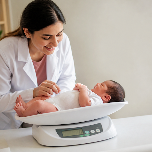 Worried if your baby is gaining enough weight or growing on track? At Dr. Anurag Sapna Mittal in… post image
