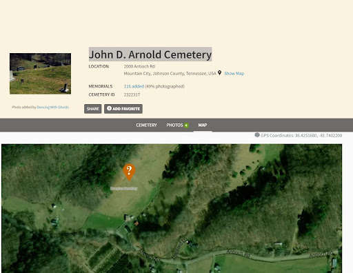 John D. Arnold Cemetery - Thumbnail