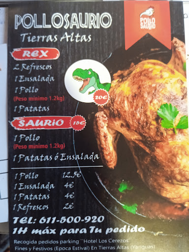 Pollosaurio - Visual