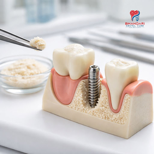 Thinking about dental implants but worried you don’t have enough bone support? At Bhandari Dental… post image