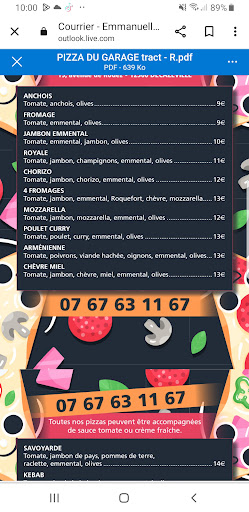 Photo 1 - La pizza du garage
