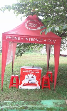 Stand Pendaftaran IndiHome Fiber Telkom Indonesia, Author: Sandi Yudha
