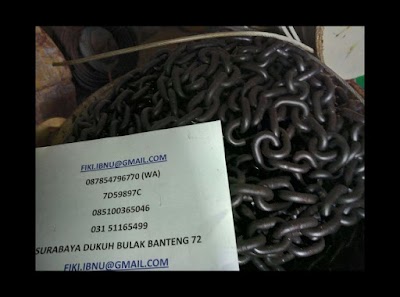 Photos of JUAL RANTAI BAJA JUAL RANTAI KAPAL RANTAI JANGKAR RANTAI GALVANIS Wire Rope Rantai Stainless