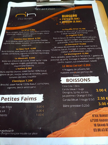 Opinii despre N'ice Burger - Haguenau în Haguenau - Restaurant