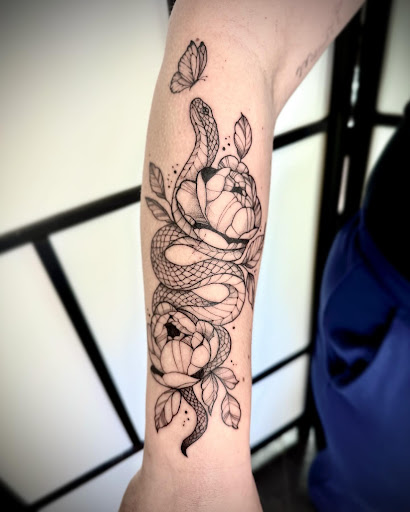Solar Flare Tattoo