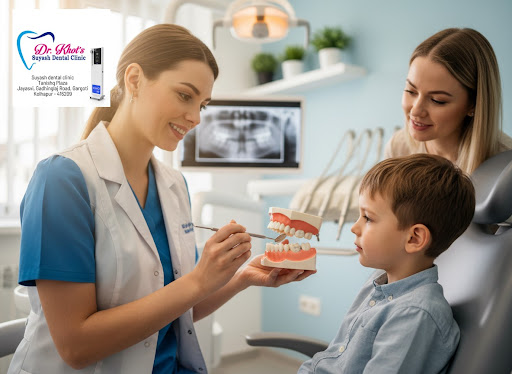 Healthy smiles start with early detection. At Dr.Khot's Suyash Dental Clinic in Jayasvi, Gargoti,…