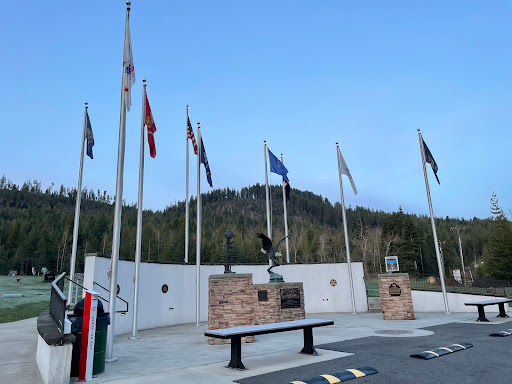 VETERANS MEMORIAL AT WOODLAWN CEMETERY - Thumbnail