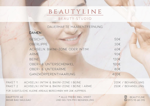 BEAUTYLINE- Dauerhafte Haarentfernung - Thumbnail