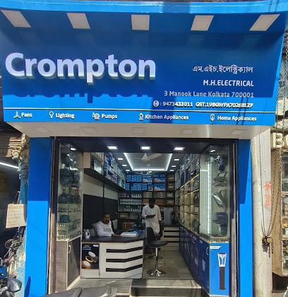 M H Electrical Crompton Lighting Showroom