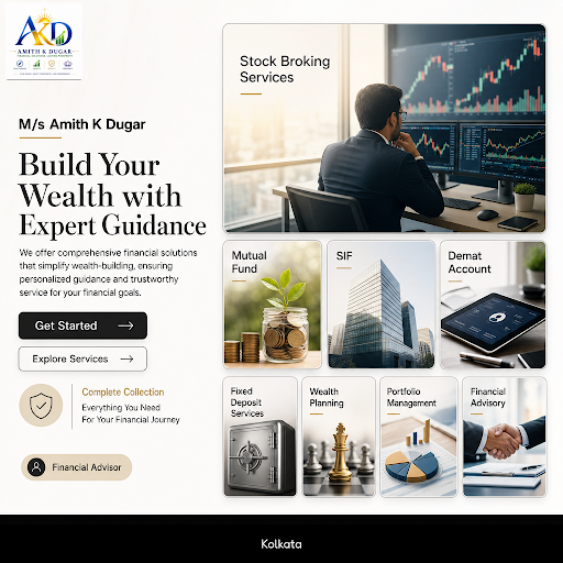 M/s Amith K Dugar offers expert financial guidance with services including stock broking, mutual… post image