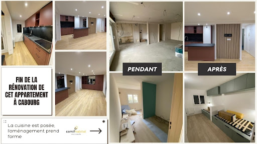 Fin de chantier à Cabourg ! ️ Cet appartement a...