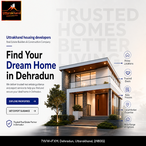 Uttrakhand Housing Developers is your trusted partner for building construction in Dehradun, prov…