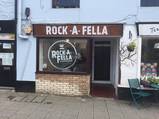 Rock-A-Fella Barbershop Logo