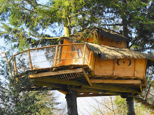 Photo n°3 de Cabanes du jardin de pierre à Pléhédel (Hôtel)