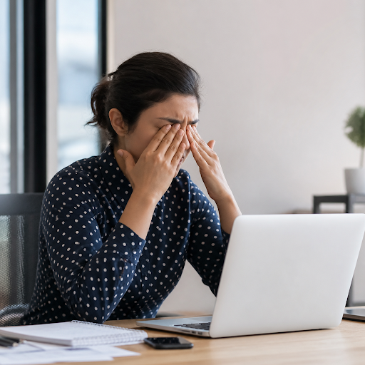 Spending long hours on computers and mobiles can cause eye strain, headaches and blurred vision.… post image
