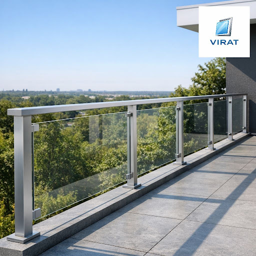 Give your home or commercial space a sleek, secure upgrade with aluminum glass railings from Vira… post image