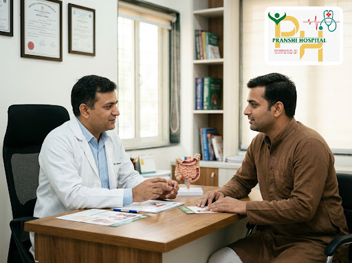 Struggling with painful piles, fissure, fistula or pilonidal sinus? At PRANSHI HOSPITAL Best NABH… post image