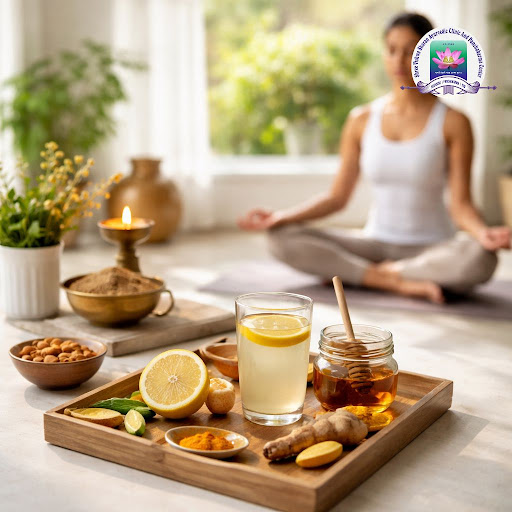 Start your day the Ayurvedic way and feel fresh, light and energetic all morning. At Shree Vishwa… post image