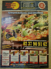 Menu Welcome Pizzeria Gallardon Page 7