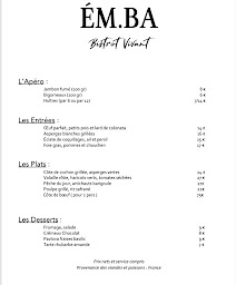 Photo n°2 de ÉM.BA bistrot vivant à Lorient (Restaurant français)