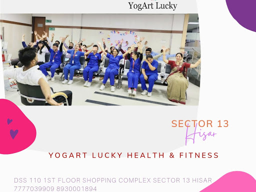 Book yoga sessions in hospitals  with YogArt Lucky Health & Fitness Studio Sector 13 Hisar. 77770… post image