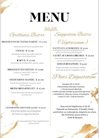 Menu Bistro Libanais Page 5