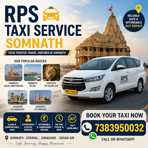 Best Taxi Service in Somnath for Diu & Gir Travel post image