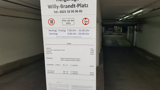 Tiefgarage Willy-Brandt-Platz - Zufahrt Herforder Straße - Thumbnail