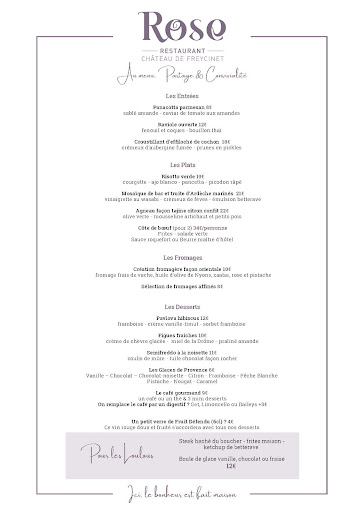 Photo 1 - Rose Restaurant - Château de Freycinet