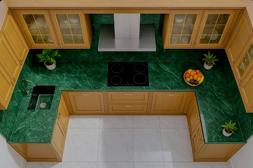 Upgrade Your Kitchen with Premium Green Marble – Budget-Friendly & Beautiful! post image
