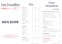 Menu Les Canailles Page 7