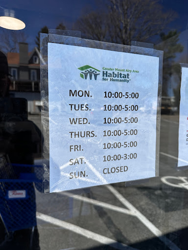 Greater Mount Airy Area Habitat for Humanity ReStore Gallery - United States