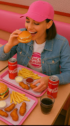 Photo n°28 de Chic’n burger . à Romainville (Livraison de repas à domicile)