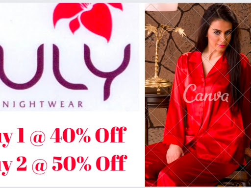 July Women's Nightwear Flat 50% Off post image
