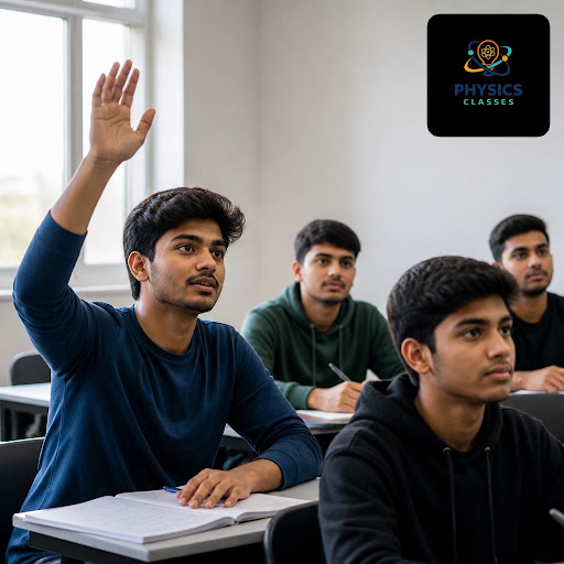 At PHYSICS CLASSES BY CHANDAN SIR - Saltlake branch, we encourage every student to ask doubts in… post image