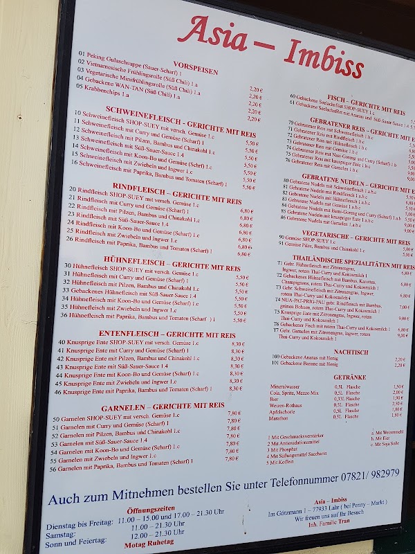 Asia-Imbiss, Im Götzmann 1, 77933 Lahr/Schwarzwald, Deutschland