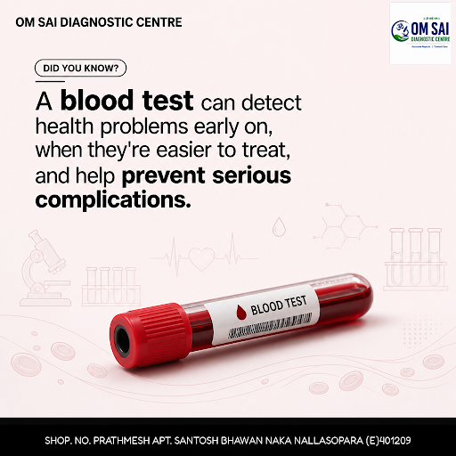 OM SAI DIAGNOSTIC CENTRE offers accurate blood tests including comprehensive diabetes tests to he… post image