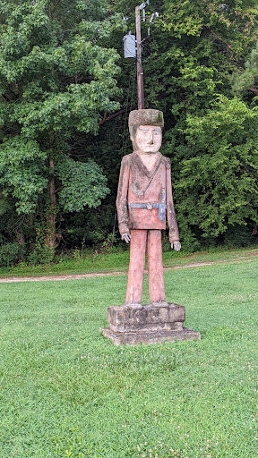 Carved Daniel Boone - Thumbnail