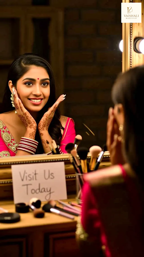 Get ready to dazzle on your special day with Vaishali's expert bridal makeup services in Udaipur!… post image