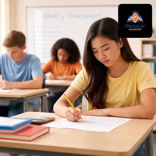 Regular practice tests and weekly assessments are the backbone of strong exam preparation. At Pin… post image